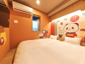 Rakuten STAY Tokyo Asakusa Okaimono Panda Twin Room 7th Floor
